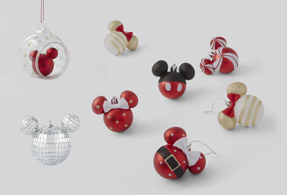 Decorațiuni pentru pomul de Crăciun în stil Disney Mickey Mouse de la Pepco