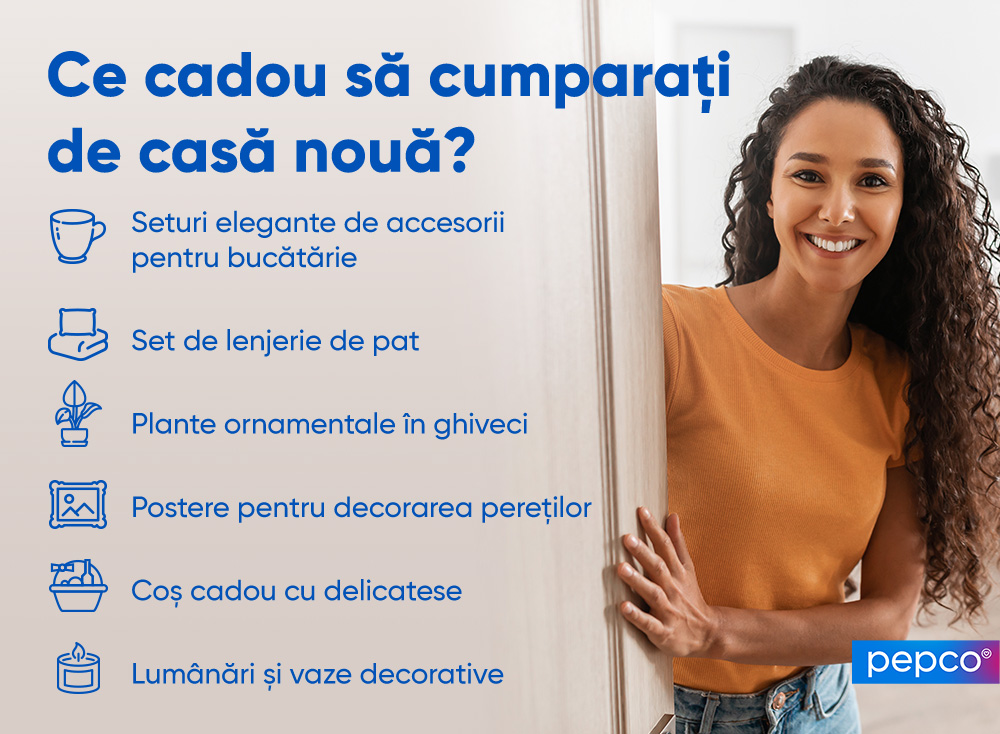 Infografic Pepco despre cadoul pentru o locuință nouă