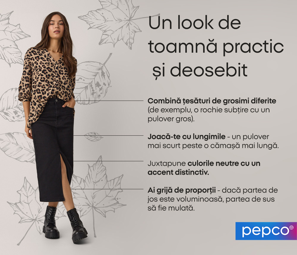 Un look de toamnă practic și deosebit