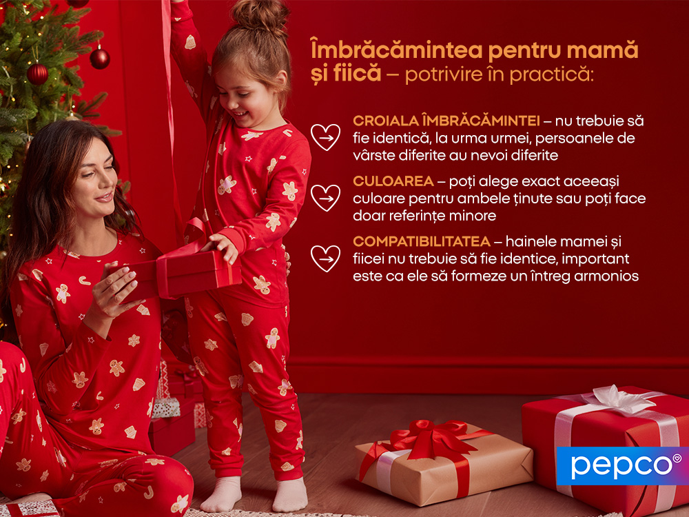 Îmbrăcămintea pentru mamă și fiică - potrivire în practică
