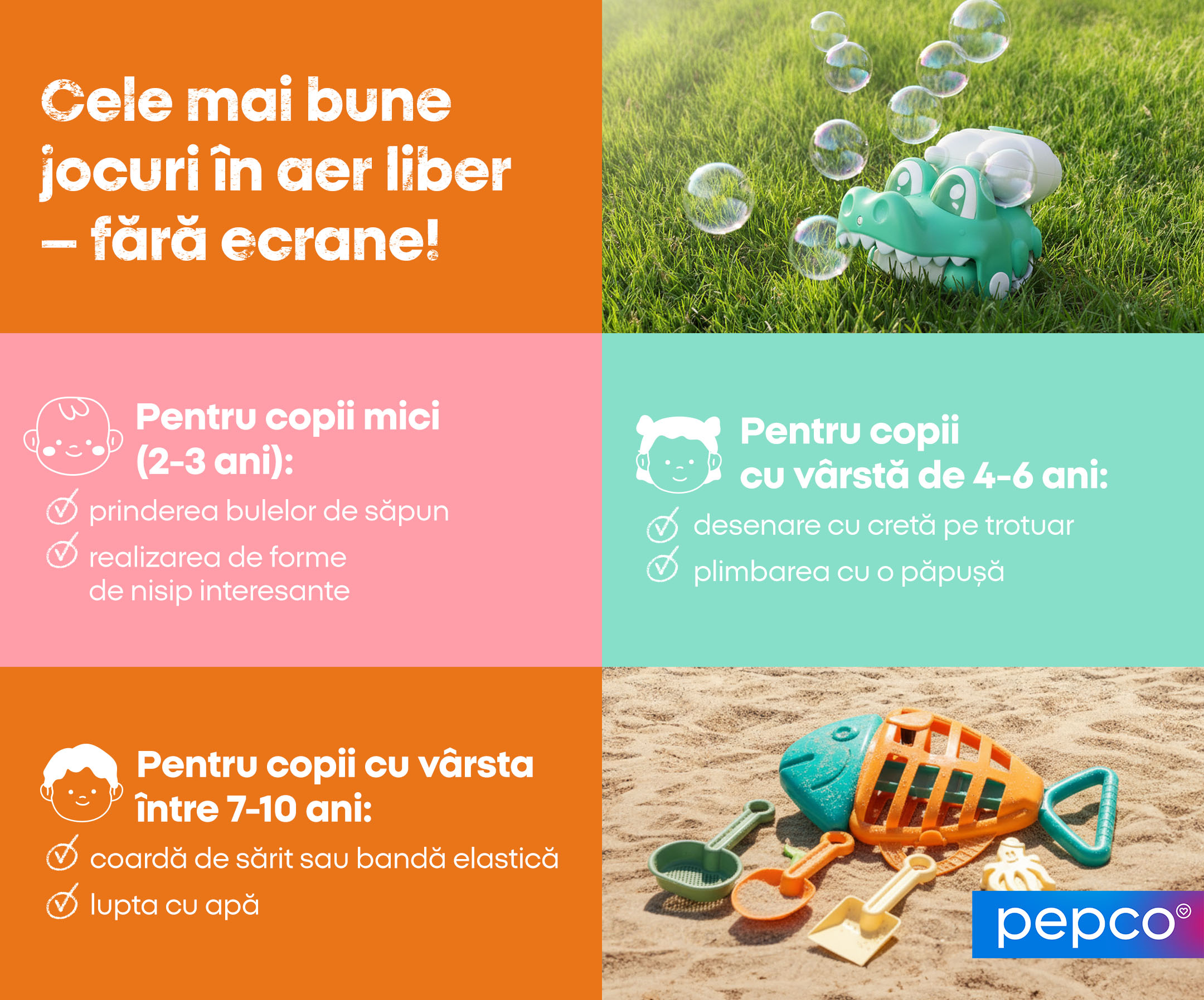 Cele mai bune jocuri în aer liber – fără ecrane!